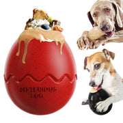 TUXTOOX Treat Dispensing Dog Chew Toy, Interactive Slow Feeder Puzzle Toy for Aggressive Chewers, Fillable Food Enrichment Toy for Mental Stimulation, Anxiety Relief & Healthy Digestion