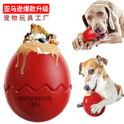 TUXTOOX Treat Dispensing Dog Chew Toy, Interactive Slow Feeder Puzzle Toy for Aggressive Chewers, Fillable Food Enrichment Toy for Mental Stimulation, Anxiety Relief & Healthy Digestion