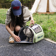 2026 New Transparent Pet Carrier Portable Pet Travel Bag – Stylish & Comfortable for Trips & Vet Visits