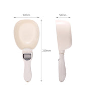 TUXTOOX Digital Measuring Spoon Scale, High Precision Electronic Food Scoop with LCD Display, Portable Multi-Function Weighing Spoon for Pet Food, Coffee, Baking, Spice & Kitchen Portion Control