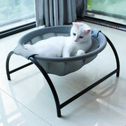 Breathable Pet Cat Hanging Bed House Round Soft Cat Hammock Cozy Rocking Chair Detachable Pet Bed Cradle House for Dog Cats Mat