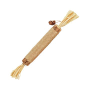 TUXTOOX 38CM Extra Durable Catnip Silvervine Chew Toy, 4-in-1 Natural Sisal Interactive Cat Stick, Bite-Resistant Dental Cleaning Toy, Stress Relief & Furniture Protection Play Toy for All Indoor Cats