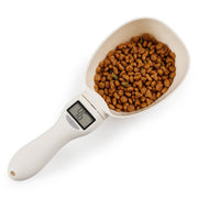 TUXTOOX Digital Measuring Spoon Scale, High Precision Electronic Food Scoop with LCD Display, Portable Multi-Function Weighing Spoon for Pet Food, Coffee, Baking, Spice & Kitchen Portion Control