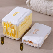Foldable Portable Large Size Dog Cat Cage Pet Box Checked In Box Traveling Outbound Car Box Portable Case Pet Supplies
