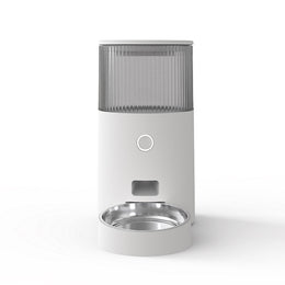 Intelligent Pet Feeder for Cats Fixed Time and Quantitative Dat Food Automatic Feeding Machine for Dog Food APP Control Smart Feeder Stainless Steel Bowl