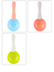 TUXTOOX 1 Cup Pet Food Scoop with Bag Sealing Clip, Food-Grade Reusable Measuring Spoon, Multi-Purpose Accurate Feeding Cup for Dog Cat Dry Food, Wet Food & Liquid Feeding