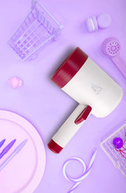 TUXTOOX Semi-Automatic Dog Paw Cleaner Cup, Portable Pet Foot Washer with Rotating Soft Silicone Brush, Manual Mud Dirt Remover Cleaning Tool for Small Dogs & Puppies, White & Red