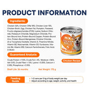 PINK 365 3 Flavors Canned Dog Food 400g | No Gums No Thickeners Prebiotics Dog Wet Food for Medium & Large Dogs
