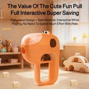TUXTOOX Pet Freeze-Dried Food Launcher Interactive Treat Dispenser Boredom Relief Puzzle Toy for Dogs Cats No Battery Required