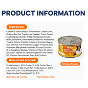 PINK 365 Complete Canned Cat Food 175g | Grain Free No Artificial Flavor With Prebiotics Probiotics Chicken & Liver, Salmon & Duck, and 3 Fish Recipe