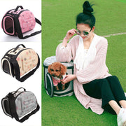 Dog Carrier Foldable Outdoor Travel Carrier Bags for Small Dog Puppy Cats Carrying Carrier Animal Pet Supplies