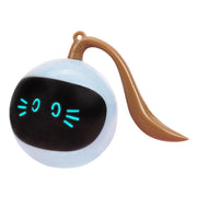 Interactive Cat Toy for Indoor Cats, Automatic Cat Ball Toy, Self-Rolling Cat Toy, Self-Rotating Pet Exercise Ball, USB Rechargeable Cat Toy, Kitten Toy
