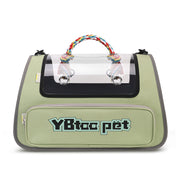 2026 New Transparent Pet Carrier Portable Pet Travel Bag – Stylish & Comfortable for Trips & Vet Visits
