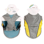 TUXTOOX Summer Dog Cooling Vest, UV Protection Reflective Evaporative Cooling Jacket, Lightweight Adjustable Breathable Pet Cooling Shirt for Small Medium Large Dogs Outdoor Walking Hiking