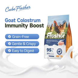Cube Fresher Fresh Chicken & Goat Colostrum Dog Food 1.5kg