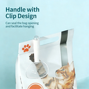 TUXTOOX Pet Food Measuring Scoop with Bag Clip | BPA-Free 2-in-1 Portion Control Tool