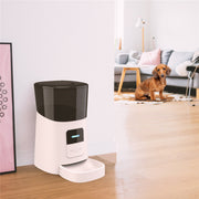 Automatic Cat Food Dispenser [2025 Upgraded Version] 5G WiFi Pet Feeder with APP Control Remote Feeding 6L Automatic Dog Feeder Sensor Cats and Dogs Daily