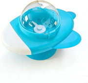 TUXTOOX Interactive Rocket Spinning Puzzle Treat Dispenserâ€?Mental Stimulation Slow Feeder Pet Toy for Dog Cat Self Play