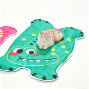 TUXTOOX Pet Cooling Mat for Dogs & Cats, Summer Self-Cooling Pad, Waterproof & Scratch Resistant, Leak-Proof Cooling Mat Bed