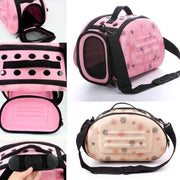 Dog Carrier Foldable Outdoor Travel Carrier Bags for Small Dog Puppy Cats Carrying Carrier Animal Pet Supplies