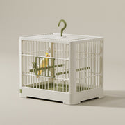 Portable Travel Bird Cage â€?Hanging Small Parrot Cage with Easy Clean Tray for  Lovebirds Budgies Parakeets