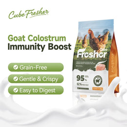 Cube Fresher Fresh Chicken & Goat Colostrum Cat Food 1.5kg