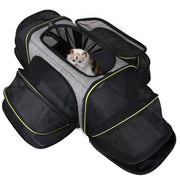 Pet Carriers Four Sides Expanded Dog Carriers Pet Car Travel Bag Expandable Pet Cat Puppy Dog Bag Slings Tote For Small Animals