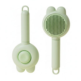 Self-Cleaning Slicker Pet Grooming Brush for Cats & Dogs