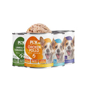 PINK 365 3 Flavors Canned Dog Food 400g | No Gums No Thickeners Prebiotics Dog Wet Food for Medium & Large Dogs