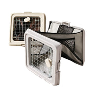 FoldablePlastic Dog Carrier Small and Medium Dogs Cats Pet Outgoing Box Portable and Breathable Oxford Cloth Wear-resistant Dog Bag