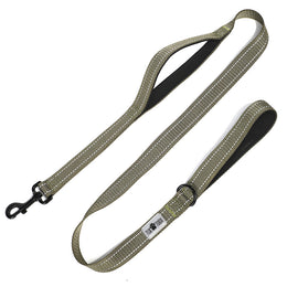 6FT Multi-Handle Reflective Dog Leash – Heavy-Duty Nylon Leash with Comfort Padding for Walks