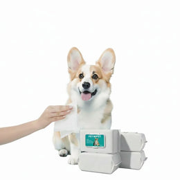Sanitary Pet Wipes Suitable for Cats and Dogs - 80 Wipes Pouch Pack