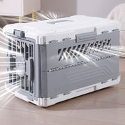 Foldable Portable Large Size Dog Cat Cage Pet Box Checked In Box Traveling Outbound Car Box Portable Case Pet Supplies