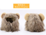 Lion Wig Costume Cats Accessories Cute Funny Small and Medium Sized Pet Dog Cat Accessories Lion Mane for Cat Pet Decor