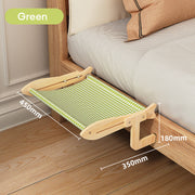 Cat Hanging Bed, Window-hung Bedside Cat Bed, Hammock, Windowsill Balcony Sunbathing Hanging Bed, Pet Stand