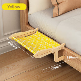 Cat Hanging Bed, Window-hung Bedside Cat Bed, Hammock, Windowsill Balcony Sunbathing Hanging Bed, Pet Stand