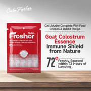 Cube Fresher Cat Lickable Complete Wet Food Chicken & Rabbit Recipe