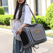 3-in-1 Multifunctional Bicycle Carrying Cat Bag Dog Bag Pet Bag Portable Backpack For Outdoor Use Suitable For Carrying Bicycles And Motorcycles