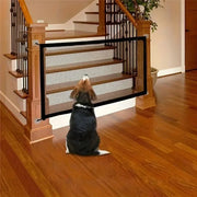 Retractable Mesh Pet Safety Gate No-Drill Portable Pet Barrier Keeps Your Furry Friend Safe in Homes