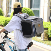 3-in-1 Multifunctional Bicycle Carrying Cat Bag Dog Bag Pet Bag Portable Backpack For Outdoor Use Suitable For Carrying Bicycles And Motorcycles