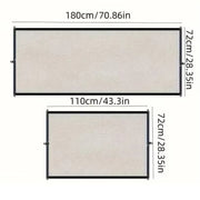 Retractable Mesh Pet Safety Gate No-Drill Portable Pet Barrier Keeps Your Furry Friend Safe in Homes
