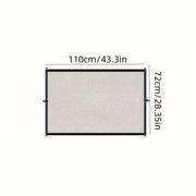 Retractable Mesh Pet Safety Gate No-Drill Portable Pet Barrier Keeps Your Furry Friend Safe in Homes