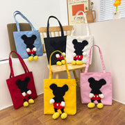 Cute Cartoon Shaped Pet Canvas Shoulder Carrying Bag for Small Dogs and Cats