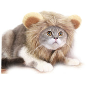 Lion Wig Costume Cats Accessories Cute Funny Small and Medium Sized Pet Dog Cat Accessories Lion Mane for Cat Pet Decor