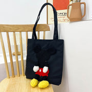 Cute Cartoon Shaped Pet Canvas Shoulder Carrying Bag for Small Dogs and Cats