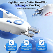 TUXTOOX Pet Nail Clipper with LED Light - Stainless Steel 2-in-1 Trimmer & File - Splash Proof