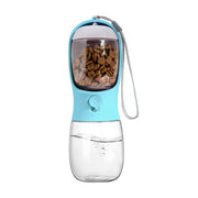 2-in-1 Portable Pet Water & Food Cup - Large Capacity Travel Bowl