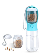 2-in-1 Portable Pet Water & Food Cup - Large Capacity Travel Bowl