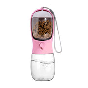 2-in-1 Portable Pet Water & Food Cup - Large Capacity Travel Bowl