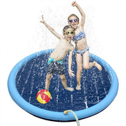 TUXTOOX Thickened Anti-Splash Pet Splash Pad â€?Adjustable Spray Height, Foldable Dog Water Mat | 100/150/170cm